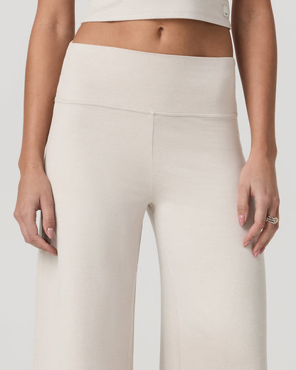 Halo Easy Wideleg Pant Women's Ecru Heather Pants | Vuori for sale - US 3283
