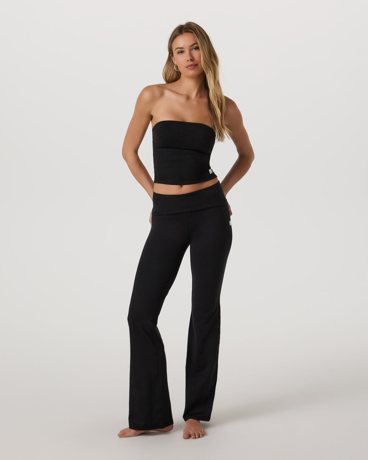 Halo Foldover Pant Black Heather | Vuori outlet - US 8215
