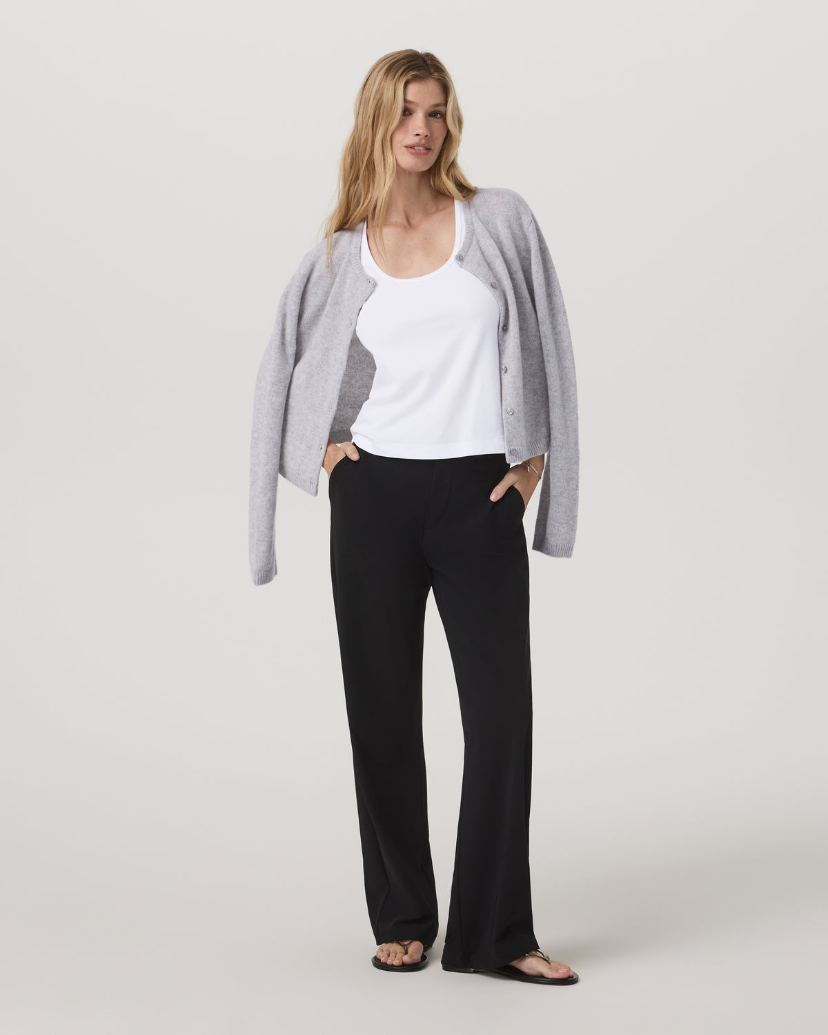 Miles Trouser Women's Black Straight Leg Pants | Vuori shop - US 8832