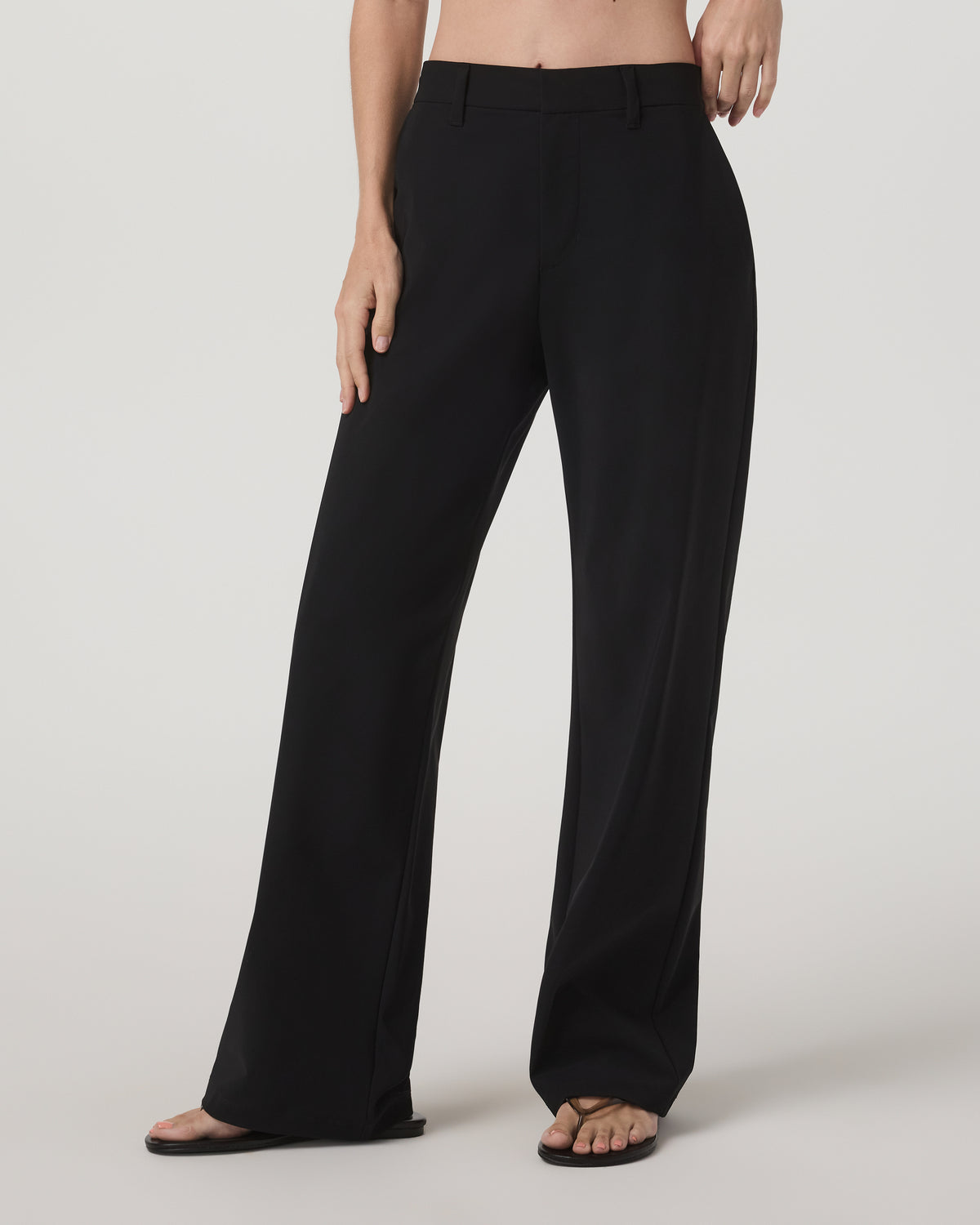Miles Trouser Women's Black Straight Leg Pants | Vuori shop - US 8832