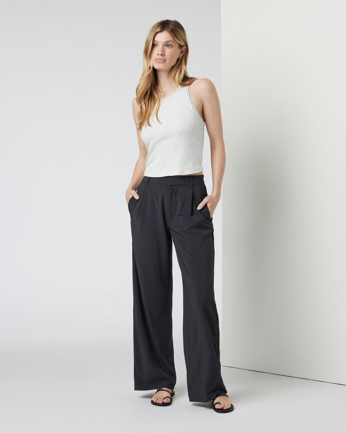 Villa Trouser-Short Black Tailored Pants | Vuori sale - US 9835