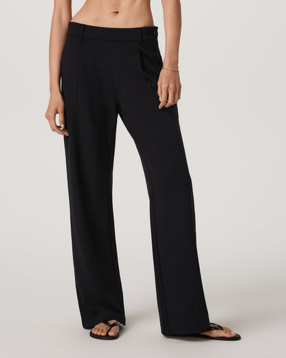 Maven Wideleg Pant Women's Black Lounge Pants | Vuori onsale - US 1266