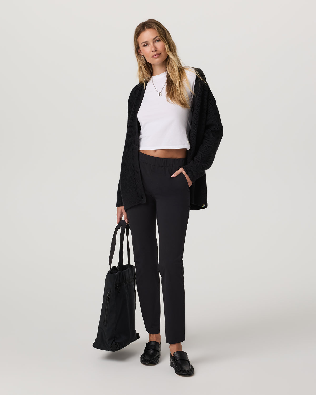 Miles Ankle Pant - Long Women's Black Performance Pants | Vuori discount - US 2167