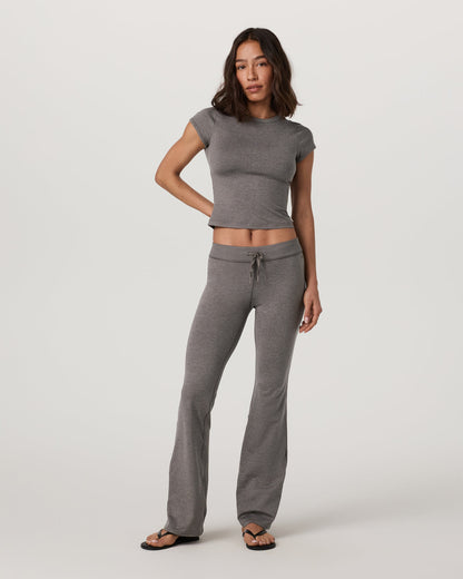 Halo Flare Pant Women's Chia Heather Pants | Vuori onsale - US 5038