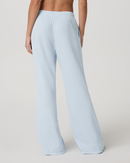 Waffle Wideleg Pant Women's Soft Sky Waffle Knit Pants | Vuori for sale - US 9665