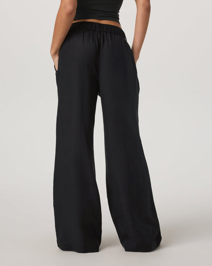 Trestles Twill Wideleg Women's Black Trouser Pants | Vuori online - US 2535