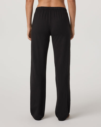 Halo Straight Leg - Long Women's Solid Black Pants | Vuori discount - US 7811