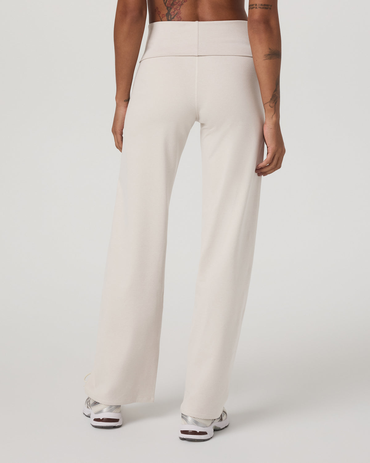 Granite Foldover Straight Leg Women's Oatmeal Heather Pant | Vuori shop - US 9501