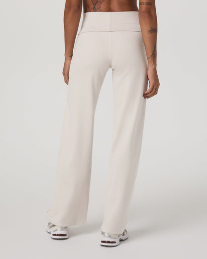Granite Foldover Straight Leg Women's Oatmeal Heather Pant | Vuori shop - US 9501