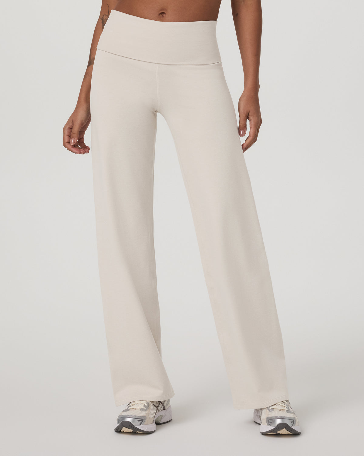 Granite Foldover Straight Leg Women's Oatmeal Heather Pant | Vuori shop - US 9501
