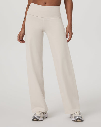 Granite Foldover Straight Leg Women's Oatmeal Heather Pant | Vuori shop - US 9501