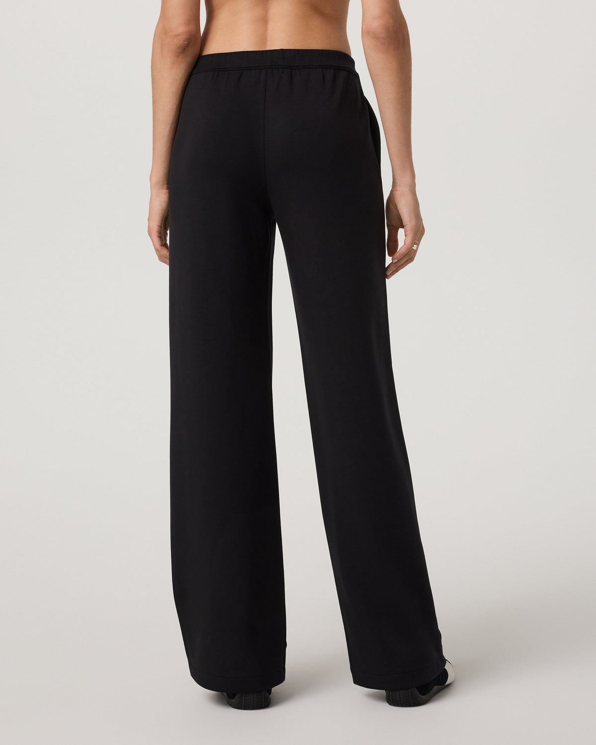 Compose Wideleg Pant Women's Black Mid-High Rise Pant | Vuori sale - US 4537