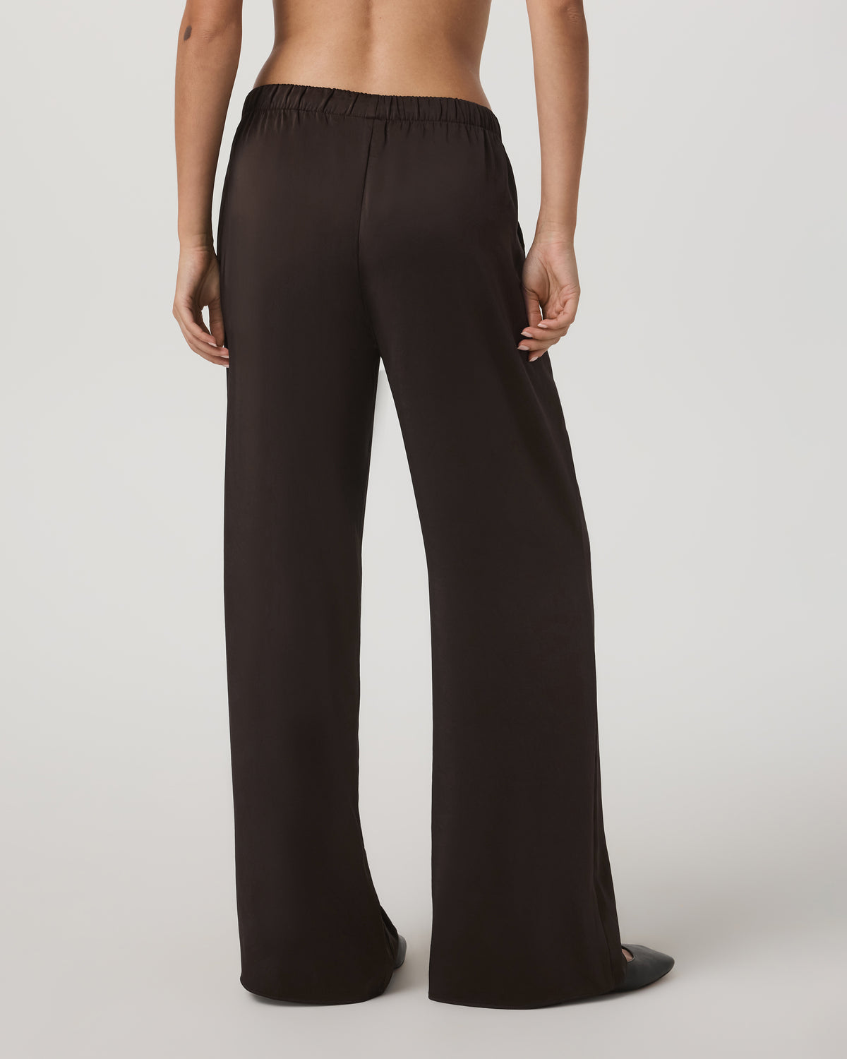 Nova Satin Wideleg Pant Women's Dark Java Pants | Vuori onsale - US 6723
