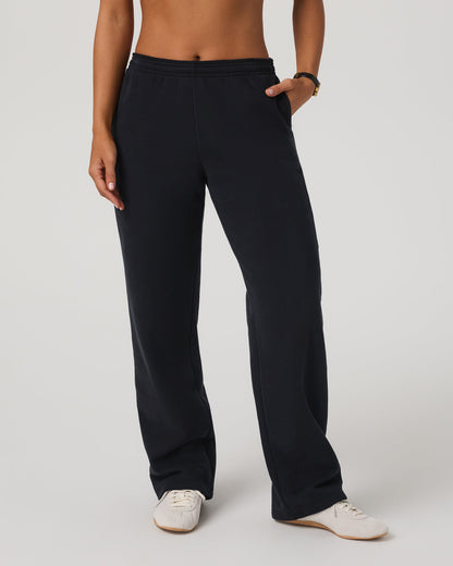 Women's Restore Straight Leg Sweatpant Washed Black | Vuori sale - US 3684