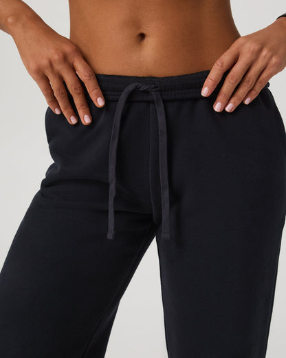 Women's Restore Straight Leg Sweatpant Washed Black | Vuori sale - US 3684