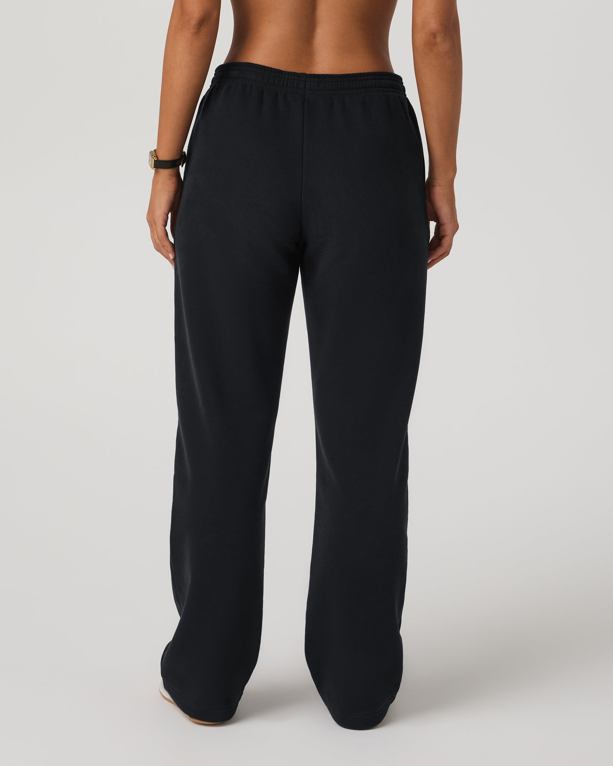 Women's Restore Straight Leg Sweatpant Washed Black | Vuori sale - US 3684