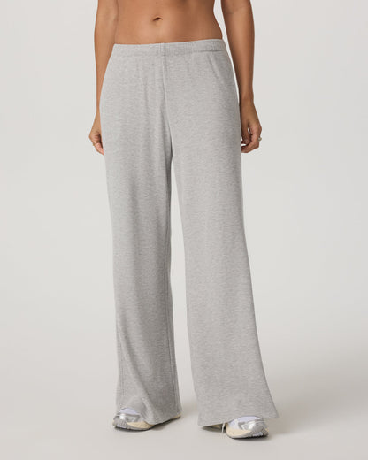 Waffle Wideleg Pant - Short Women's Light Grey Pants | Vuori for sale - US 8401