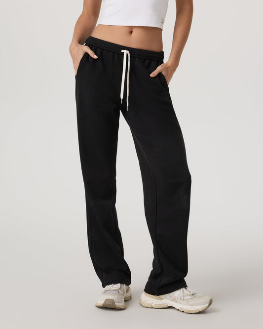 Sedona Straight Leg Sweatpant - Long Women's Black Pant | Vuori online - US 2481