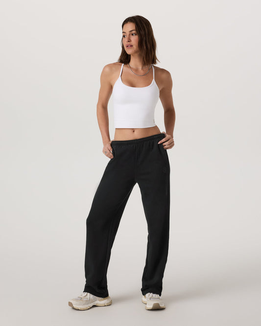 Sedona Straight Leg Sweatpant - Long Women's Black Pant | Vuori online - US 2481