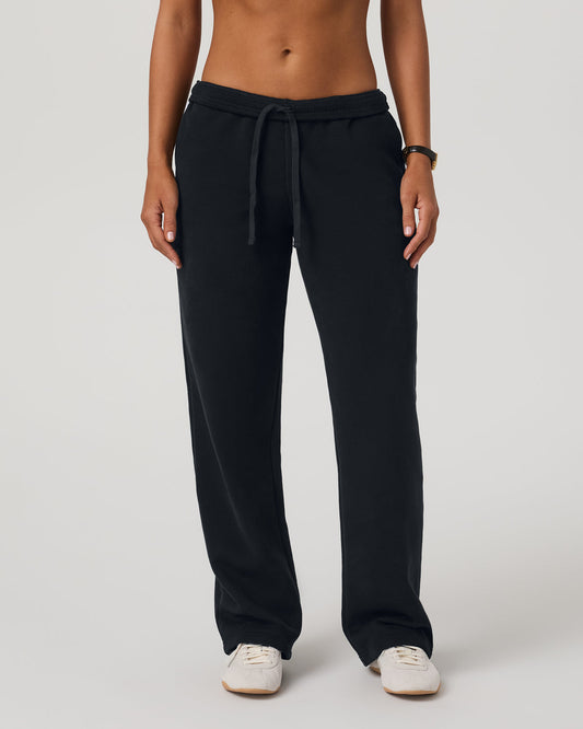 Restore Straight Leg Sweatpant - Long Washed Black Pant | Vuori discount - US 2729