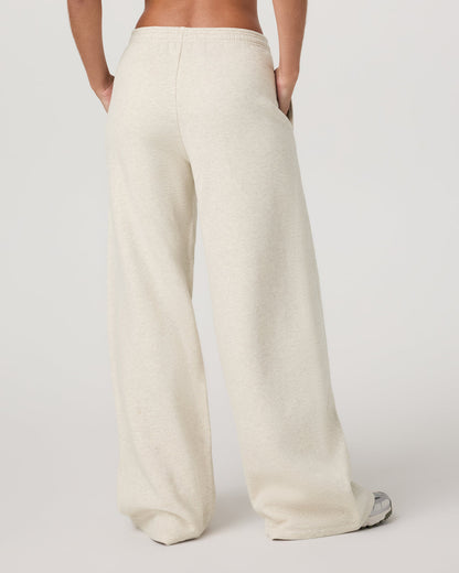 Women's Restore Ultra Wideleg Sweatpant Bone Heather | Vuori outlet - US 3871