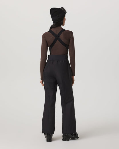 Women's Taika Snow Bib Black Ski/Board Bottoms | Vuori onsale - US 5708