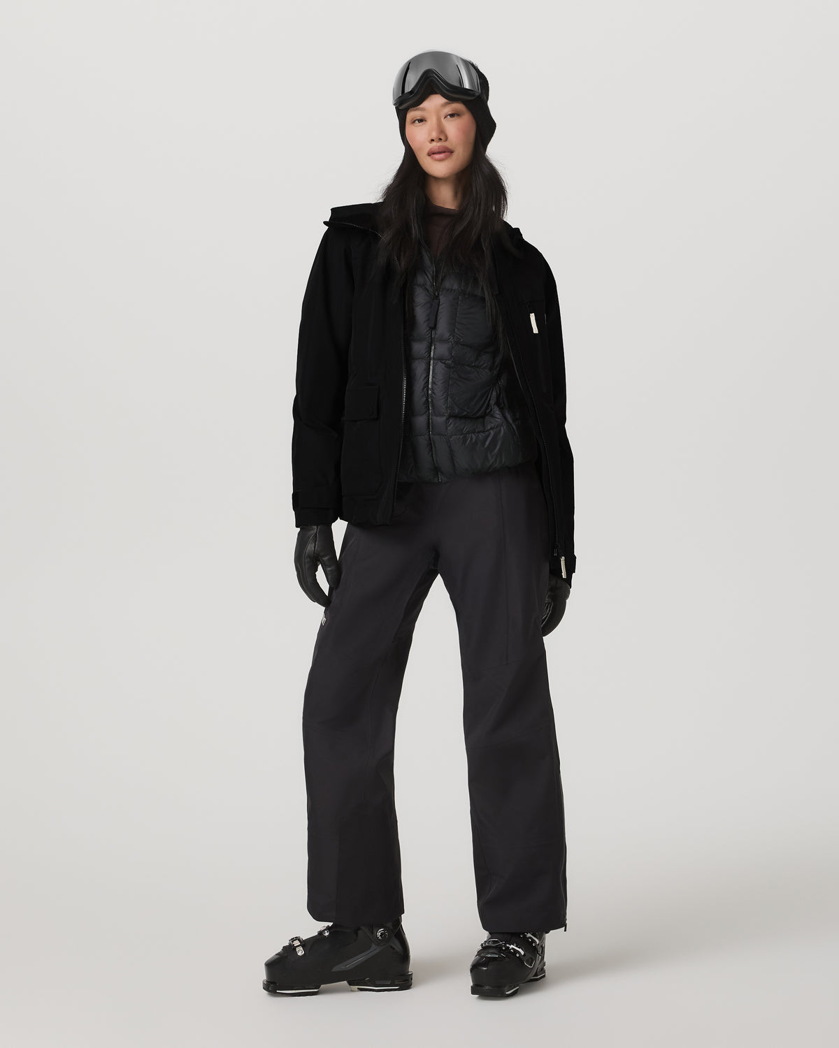 Women's Taika Snow Bib Black Ski/Board Bottoms | Vuori onsale - US 5708