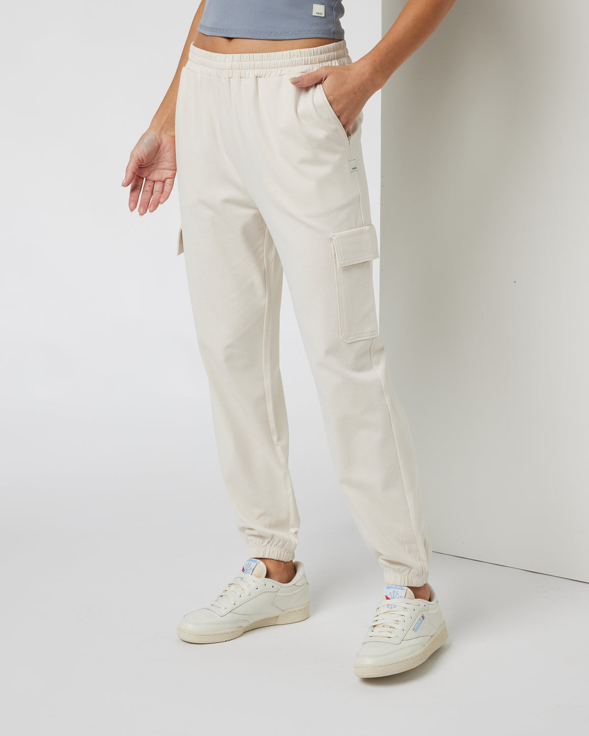 Boyfriend Cargo Sweatpant Milkweed Heather | Vuori for sale - US 2370