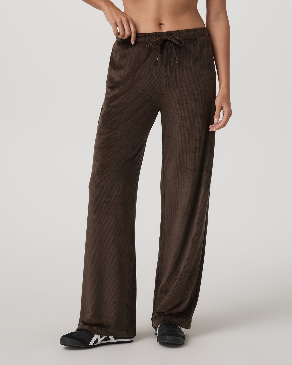 Haven Straight Leg Women's Dark Java Pull-On Pants | Vuori discount - US 5611