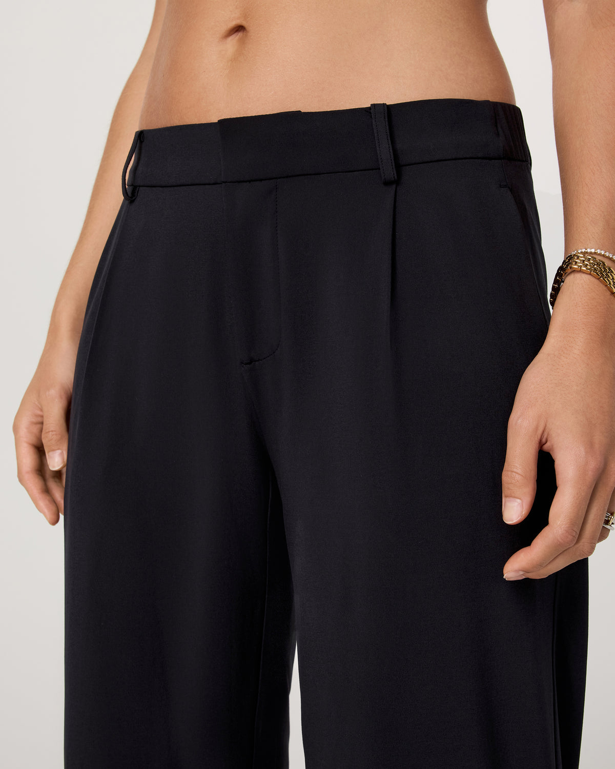 Villa Low Slung Trouser Women's Black Low-Rise Pants | Vuori outlet - US 3530