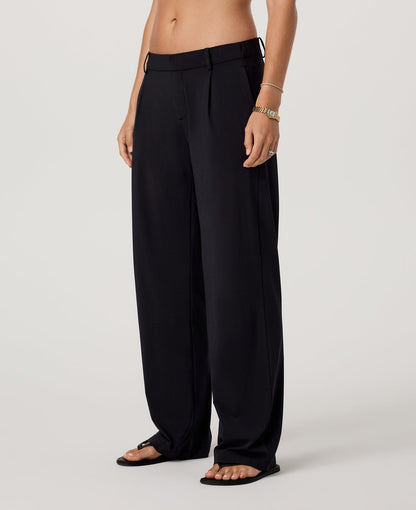 Villa Low Slung Trouser Women's Black Low-Rise Pants | Vuori outlet - US 3530