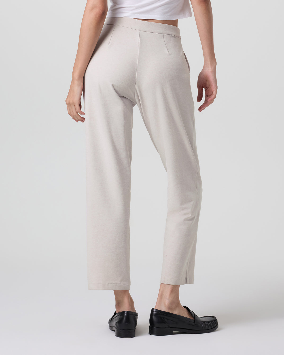 Elevation Ankle Trouser Ecru Heather | Vuori shop - US 1287