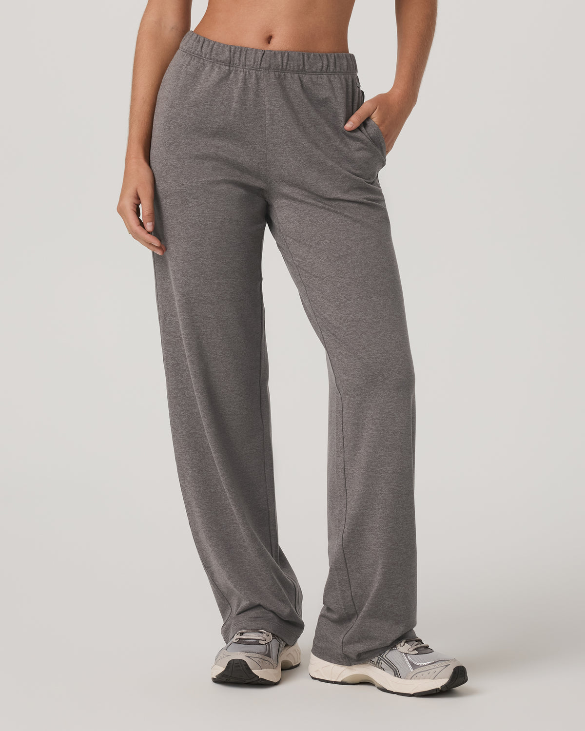 Halo Straight Leg Pant Women's Chia Heather Pants | Vuori sale - US 1283