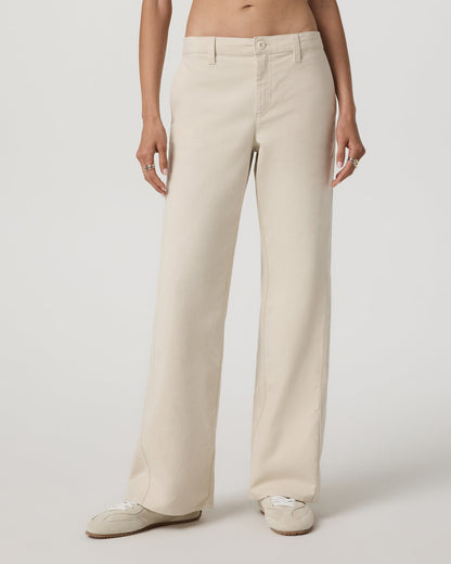 Telluride Twill Pant Women's Bone Mid-Low Rise Pants | Vuori onsale - US 5337