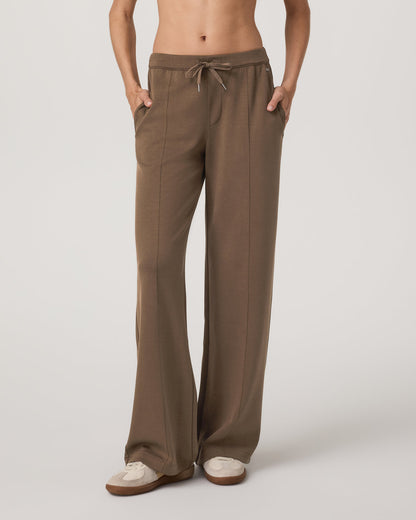 Compose Wideleg Pant Espresso Mid-High Rise Pants | Vuori for sale - US 3712