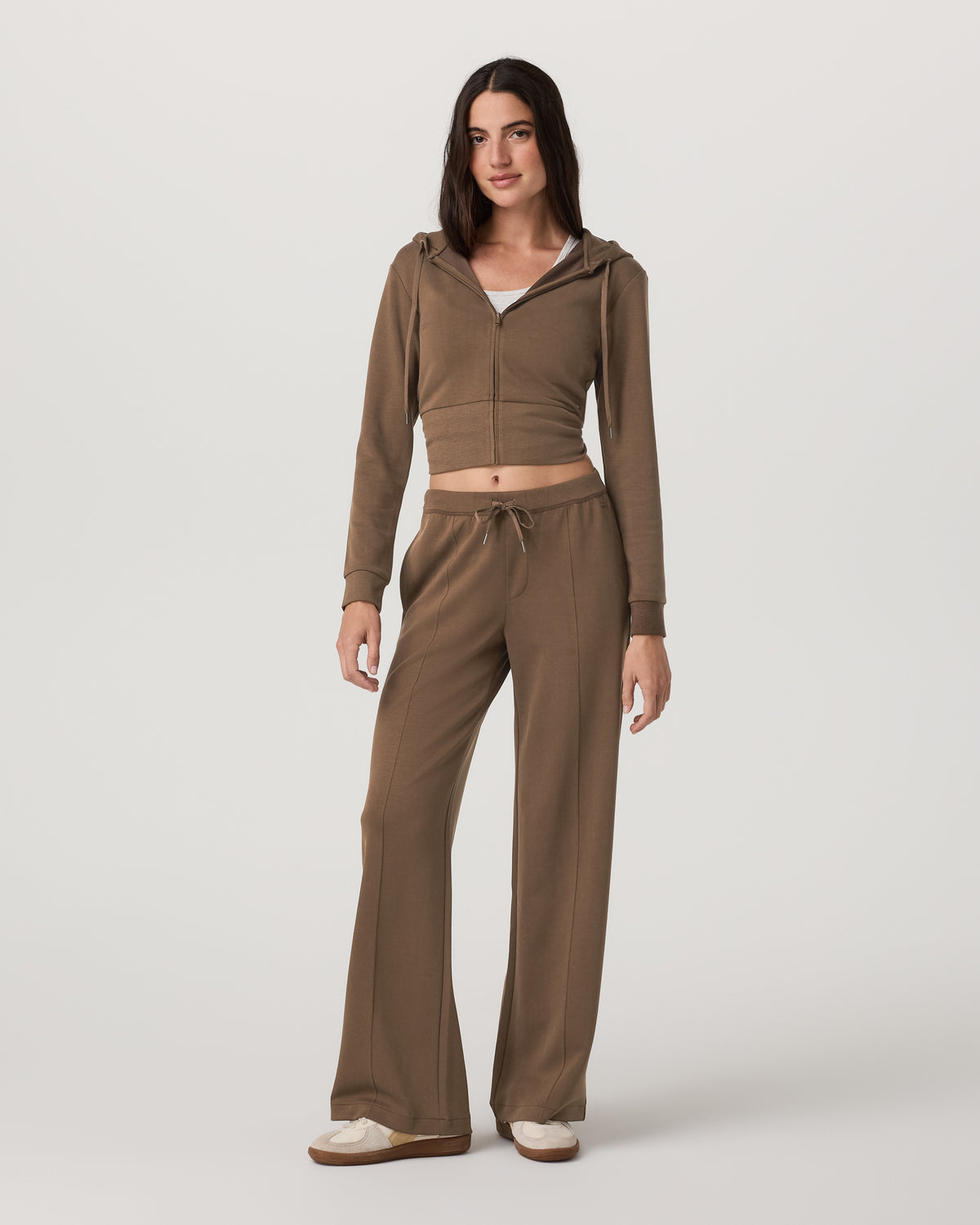 Compose Wideleg Pant Espresso Mid-High Rise Pants | Vuori for sale - US 3712
