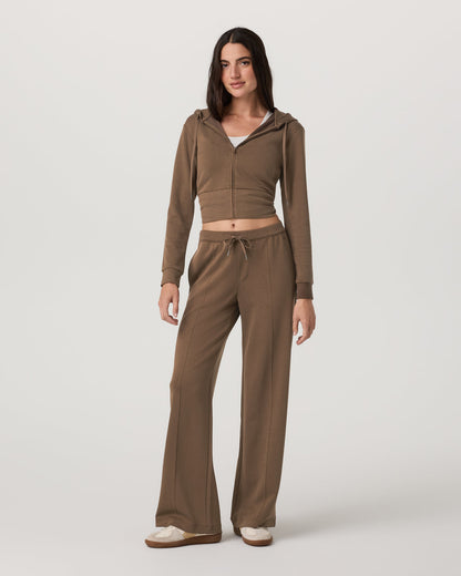 Compose Wideleg Pant Espresso Mid-High Rise Pants | Vuori for sale - US 3712