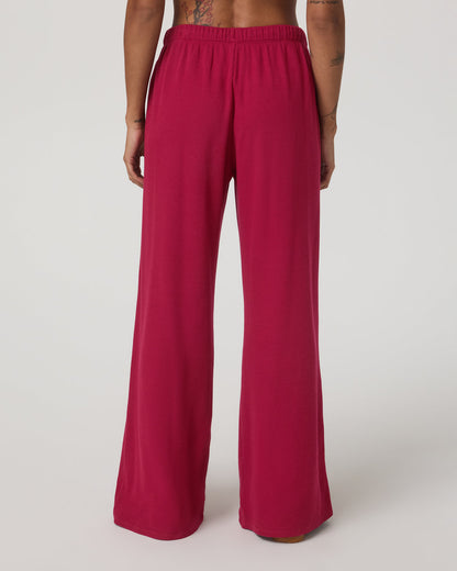 Waffle Wideleg Pant Women's Strawberry Waffle Knit Pant | Vuori discount - US 5754