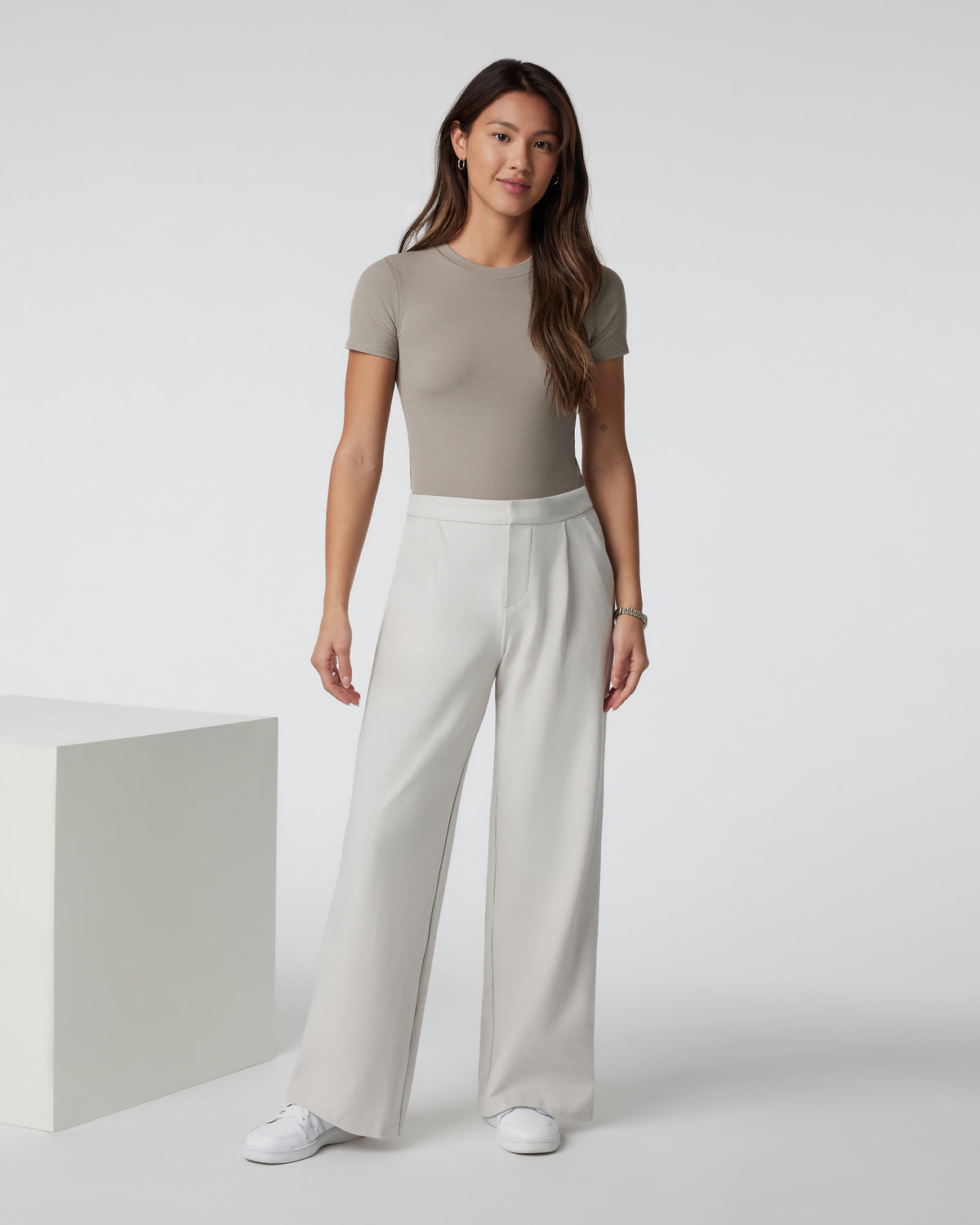 Elevation Trouser-Short Ecru Heather | Vuori discount - US 7920