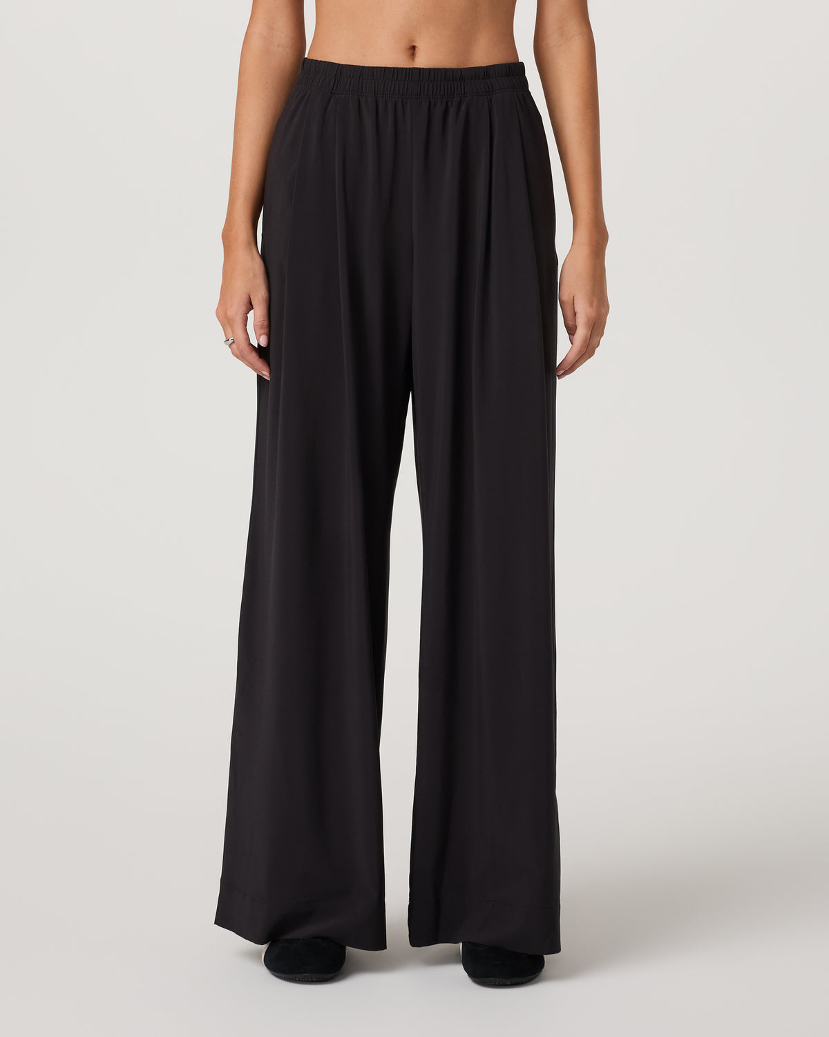 Villa Vibes Wideleg Women's Black Ultra-Wide Leg Pants | Vuori outlet - US 3774