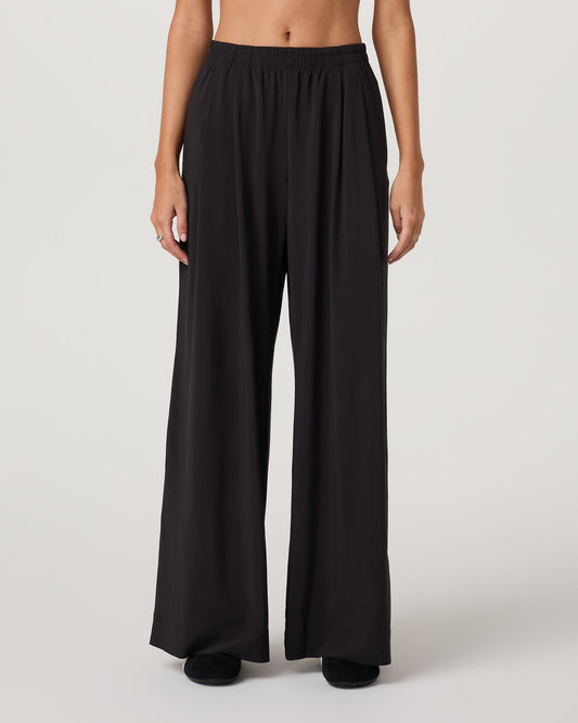 Villa Vibes Wideleg Women's Black Ultra-Wide Leg Pants | Vuori outlet - US 3774