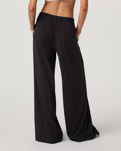 Villa Vibes Wideleg Women's Black Ultra-Wide Leg Pants | Vuori outlet - US 3774