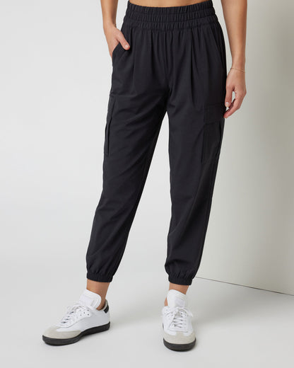 Villa Cargo Jogger Women's Black Cargo Jogger Pants | Vuori outlet - US 2070