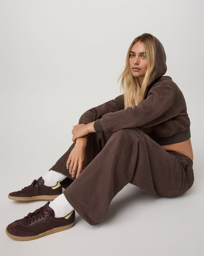 Restore Ultra Wideleg Sweatpant Women's Java Pants | Vuori online - US 1174