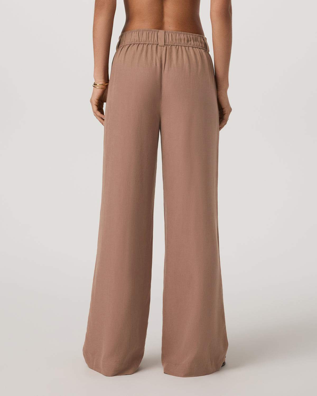 Trestles Twill Wideleg Women's Nutmeg Trouser Pants | Vuori discount - US 6977