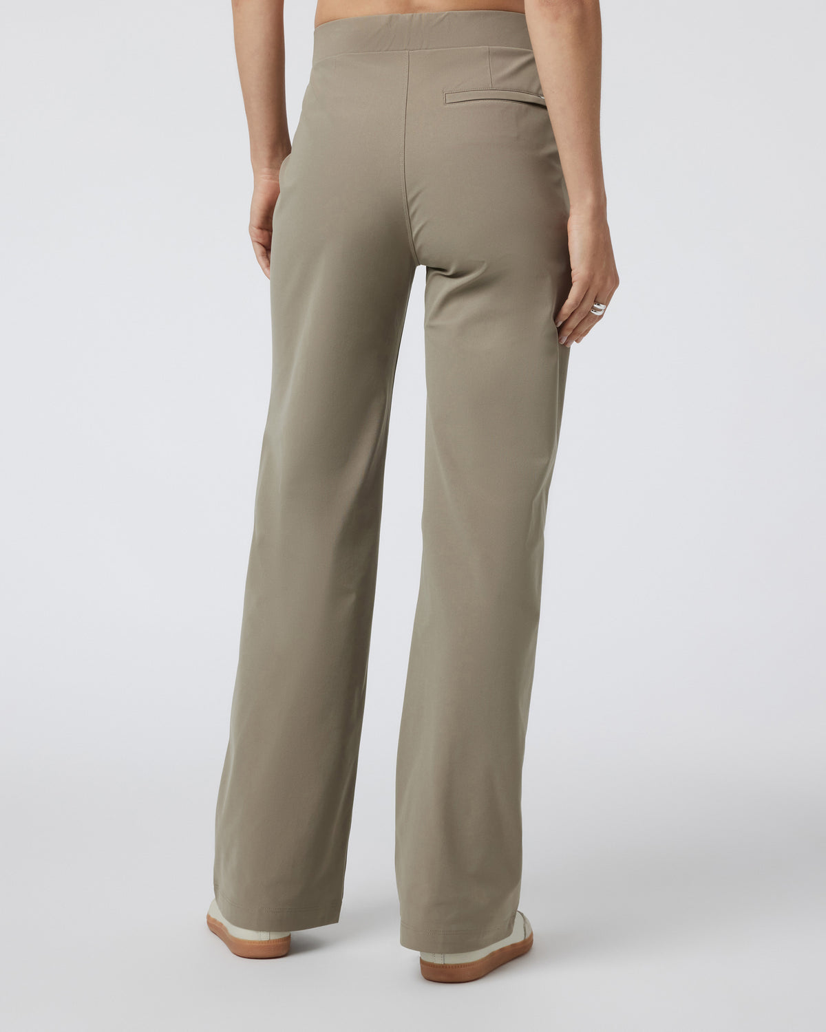 Womens Meta Wideleg Taupe Tailored Pants | Vuori outlet - US 5015