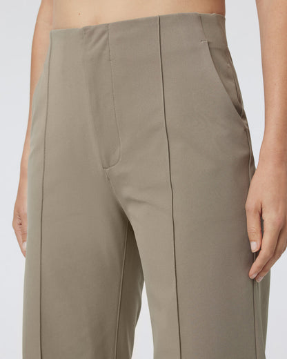 Womens Meta Wideleg Taupe Tailored Pants | Vuori outlet - US 5015