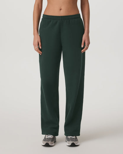 Women's Restore Straight Leg Sweatpant - Long Evergreen | Vuori sale - US 1804