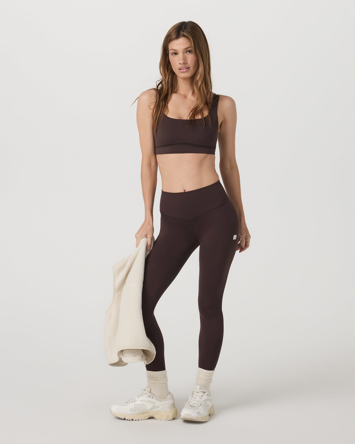 Vuori AllTheForm™ Legging Women's French Roast High-Rise Legging | Vuori online - US 5168
