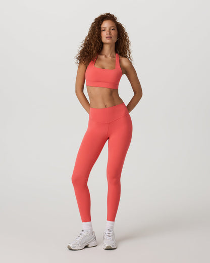 Vuori AllTheForm™ Legging Women's Bright Coral High-Rise Legging | Vuori shop - US 8321